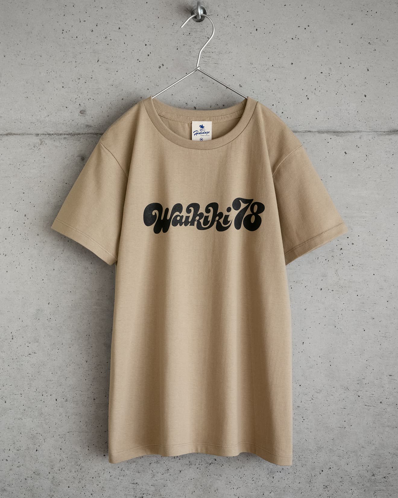 WAIKIKI'78 レディースTシャツ（カーキ）