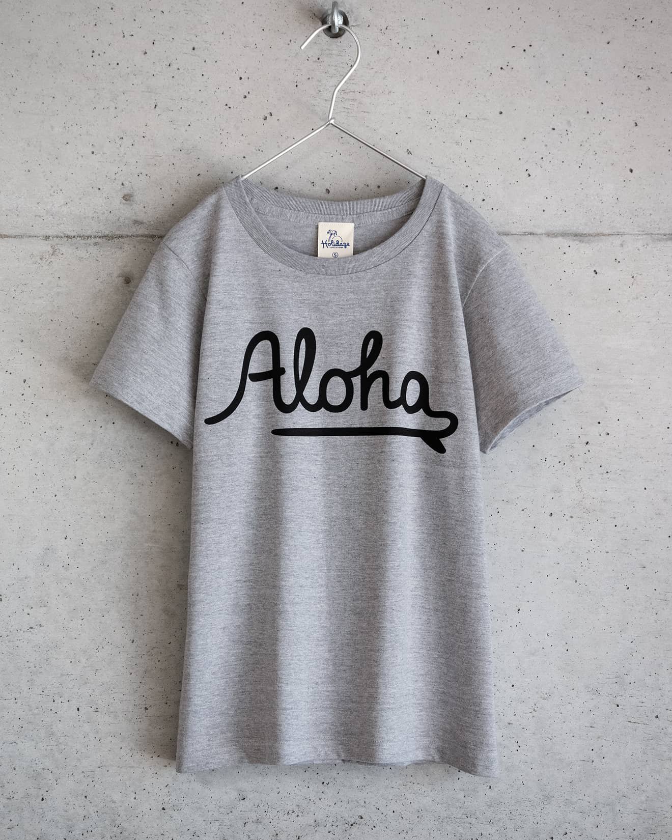 aloha logo レディースサーフTシャツ