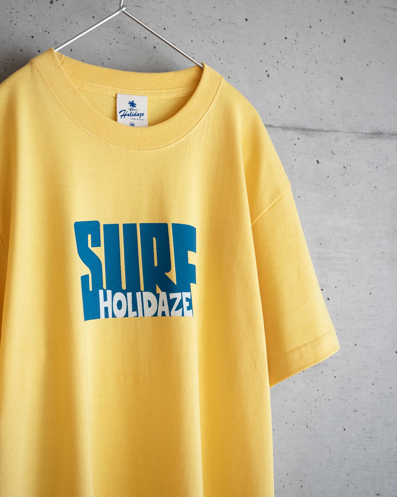 SURF HOLIDAZE Tシャツ（イエロー）