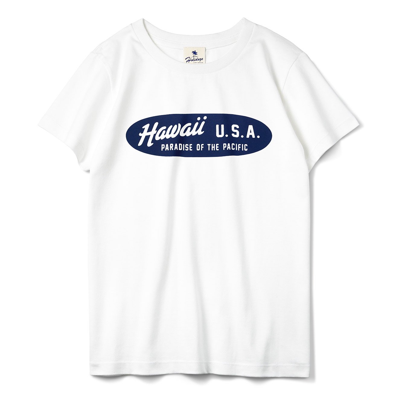 hawaii usa レディースサーフTシャツ