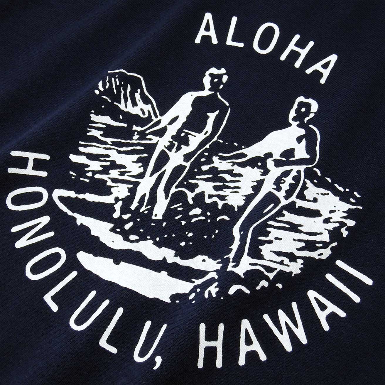 ALOHA HAWAII Tシャツ（ネイビー）