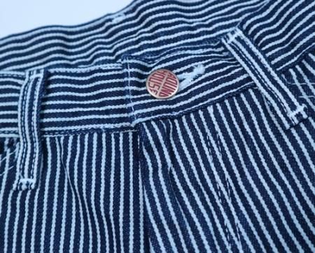 ROUND HOUSE ヒッコリー ペインターパンツ Made in USA - TRAVIS