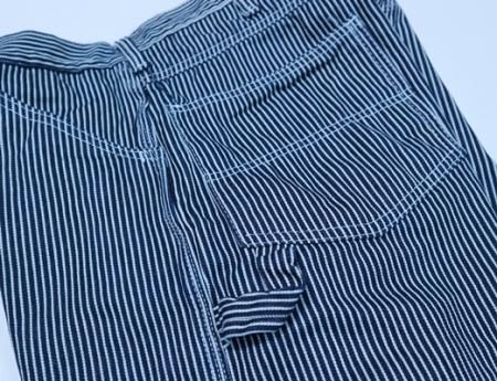 ROUND HOUSE ヒッコリー ペインターパンツ Made in USA - TRAVIS