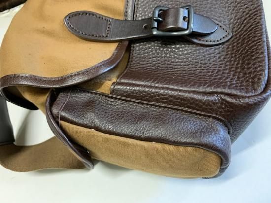 ウエアハウス Lot 5219LEATHER ＆ CANVAS FIELD BAG - TRAVIS