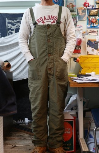 コリンボ OLD MIDSHIPMEN'S BIB OVERRALL-WITH LINER -  クッシュマン/フェローズ/ジェラード/コリンボなどのアメカジショップ(実店鋪名古屋市中区栄住吉ビルロフト近く) トラヴィス オンラインショップ