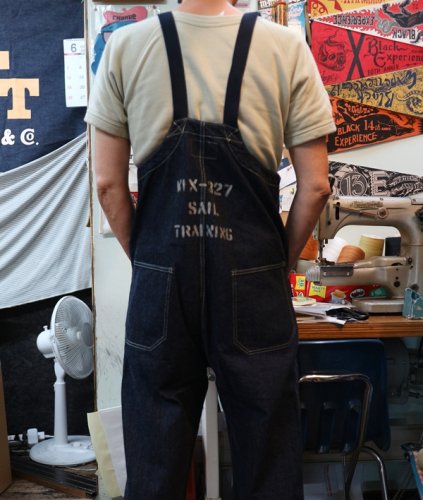 コリンボ OLD MIDSHIPMEN`S BIB OVERALL 12オンスデニム U.S.C.G.A カスタム -  クッシュマン/フェローズ/ジェラード/コリンボなどのアメカジショップ(実店鋪名古屋市中区栄住吉ビルロフト近く) トラヴィス オンラインショップ