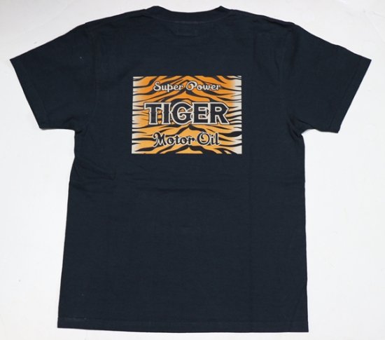 フェローズ TIGER MOTOR OIL プリントＴシャツ - クッシュマン