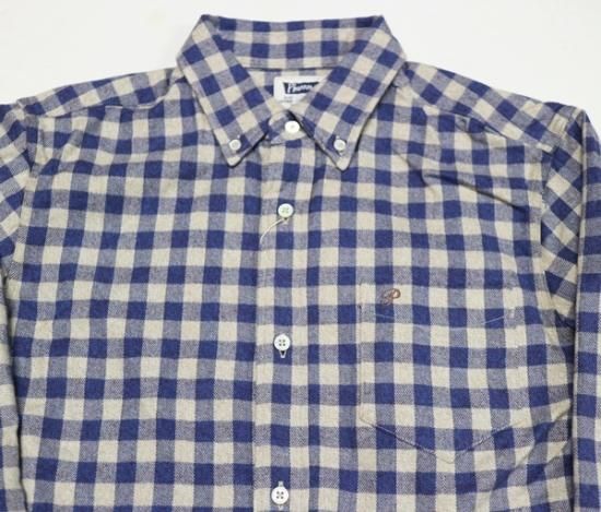 pherrow's  ボタンダウン　ギンガムチェック　シャツ フェローズ ギンガムチェック ボタンダウンシャツ B.Dシャツ
