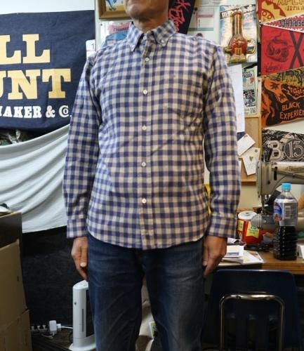 フェローズ ギンガムチェック ボタンダウンシャツ B.Dシャツ