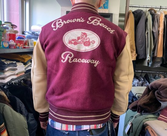 フルカウント Brown' s Beach Varsity Jacket 30周年アニバーサリー