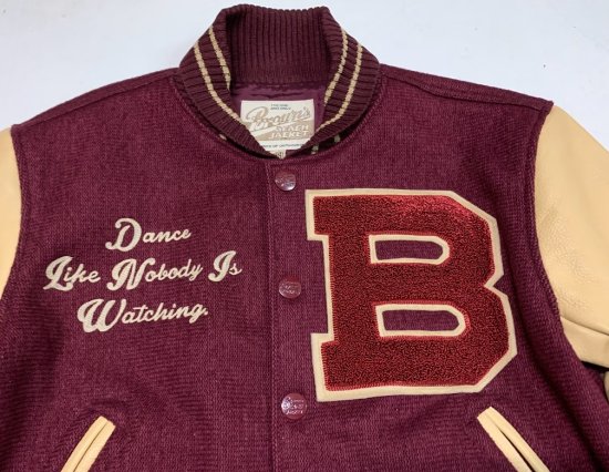 フルカウント Brown’ s Beach Varsity Jacket　30周年アニバーサリー アワードジャケット・スタジャン - TRAVIS