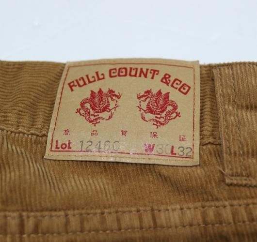 FULLCOUNT 1246 Cords Bush Pants - TRAVIS