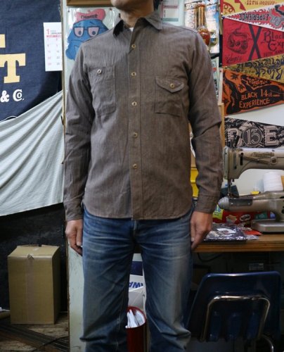 JELADO Smoker Shirt Chambray スモーカーシャツシャンブレー -  クッシュマン/フェローズ/ジェラード/コリンボなどのアメカジショップ(実店鋪名古屋市中区栄住吉ビルロフト近く) トラヴィス オンラインショップ