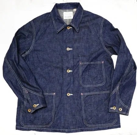 FULLCOUNT Denim Chore Jacket - TRAVIS