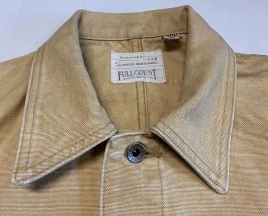 FULLCOUNT Heavy Canvas Chore Jacket - TRAVIS