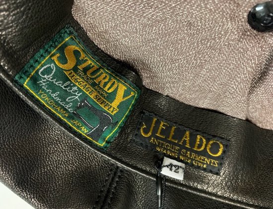 ジェラード JEALDO×Sturdy Leather Casquette - TRAVIS