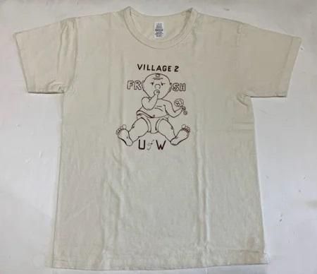 ウエアハウス Lot4064 2nd hand Series T VILLAGE 2 プリントT