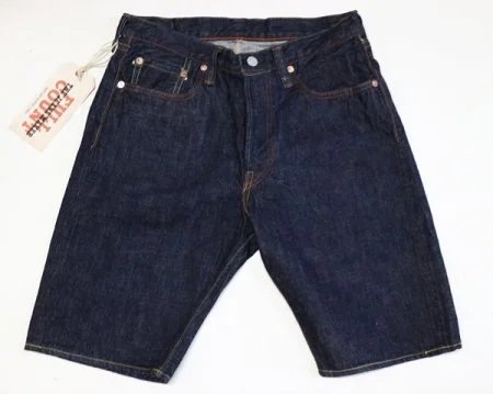 FULLCOUNT 5 Pocket Denim Shorts - TRAVIS