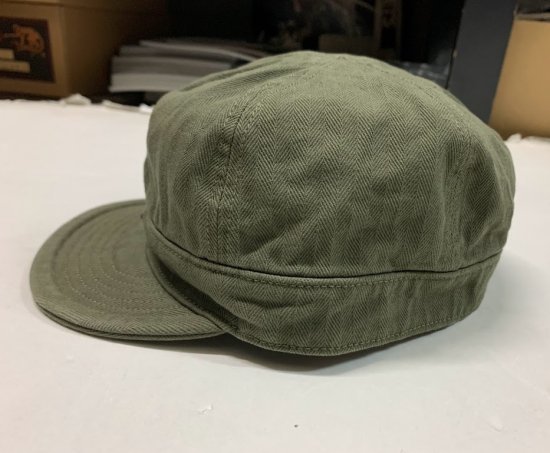 コリンボ Prescott Work CAP コットンヘリンボーン - TRAVIS