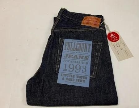 h*♡様 tww denimXXS/S 新品タグなし FULLCOUNT 1101XXW Straight Denim Heavy Oz (One Wash) - TRAVIS