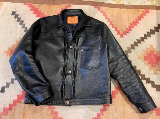 JELADO 44Leather Jacket(44レザージャケット) Horse hide Semi-aniline Finish - TRAVIS