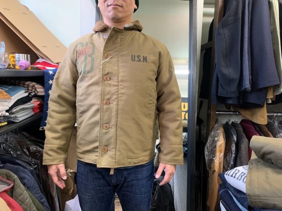 COLIMBO Observer Jacket. Custom 36TH CONSTRUCTION BATTALION コリンボN-1デッキジャケットカスタム  - TRAVIS