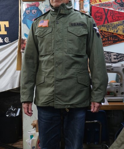 COLIMBO SHERIDAN FIELD COAT CUSTOM ROAD TO VICTORY M-65フィールドジャケットカスタム  2ndタイプ - TRAVIS