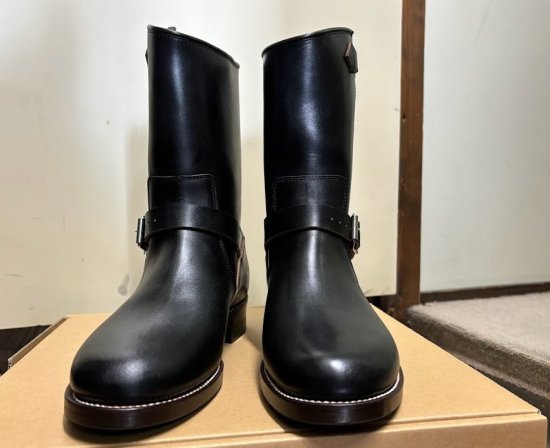 JELADO the BOOTED ENGINEER BOOT BLACK(茶芯）ジェラード ザ ブーテッド エンジニアブーツ - TRAVIS