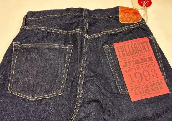 FULLCOUNT 0105Wide Denim (Super Smooth)(One Wash)(24SS