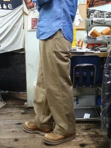 JELADO 41Khaki Lastresort Chino Cloth - TRAVIS