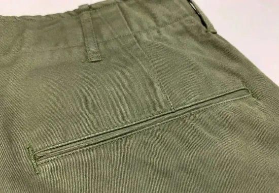 JELADO 41Khaki Lastresort Chino Cloth オリーブ - TRAVIS