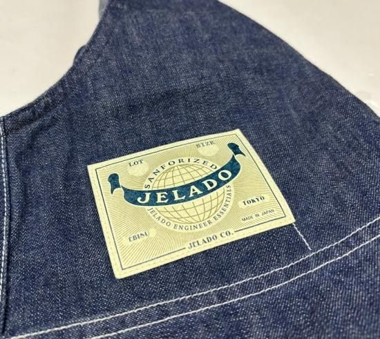 JELADO 391SB Overall 青タグデニムオーバーオール - TRAVIS