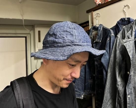 JELADO CM37 Denim Fatigue Hat 青タグデニムファティーグハット - TRAVIS