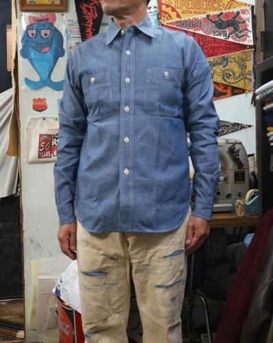 COLIMBO/コリンボ West Russell Ventilate Work Shirts Heather