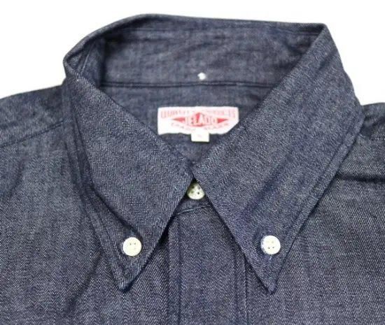 JELADO Madison Indigo Denim B.Dシャツ - TRAVIS