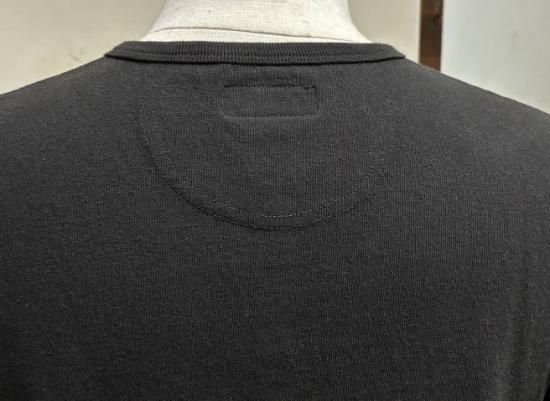 COLIMBO 長袖ヘンリーネックTシャツ XL ランプブラック 日本製 首元に変化を！【コリンボ/ヘンリーネック長袖T】 | OT&E