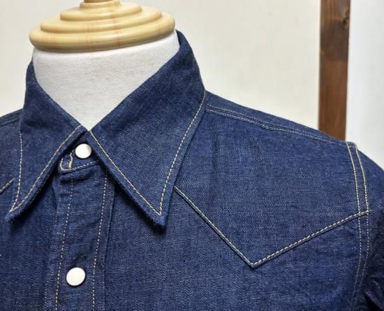 フルカウント Denim Western Shirt デニムウエスタンシャツ - TRAVIS