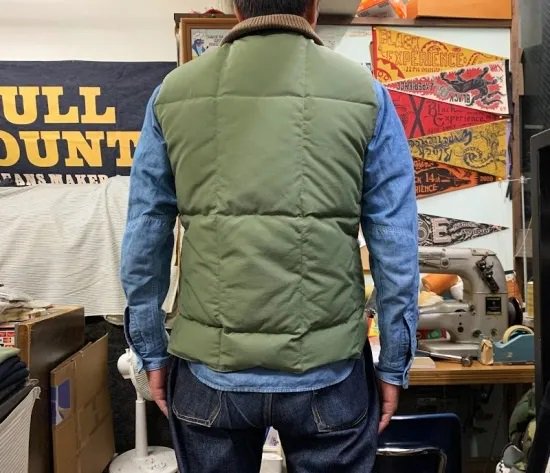 COLIMBO Tempco SIGNATURE DOWN VEST - TRAVIS