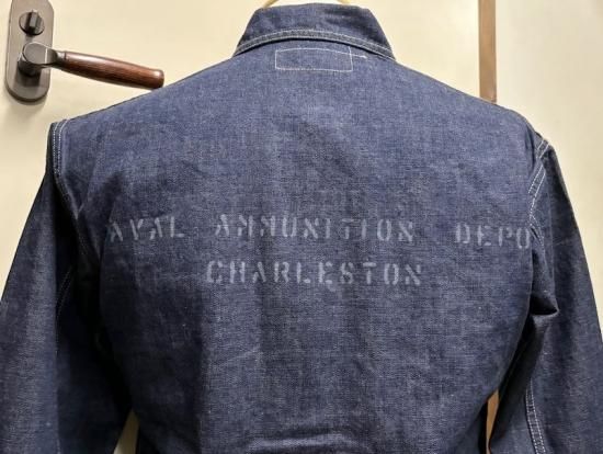 コリンボ NAVAL WORK N-3 TYPE 10oz Denim Cusyom NAD