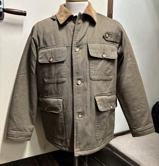 【未使用】フェローズ ハンティングジャケット オリーブ L フェローズ ハンティングジャケット - TRAVIS