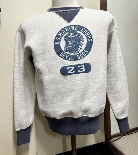 <img class='new_mark_img1' src='https://img.shop-pro.jp/img/new/icons15.gif' style='border:none;display:inline;margin:0px;padding:0px;width:auto;' />COLIMBO Keystone Sweat Shirt 2Tone USMC DEVIL DOGSߤԤ2ȡ󥹥å ǥӥɥå