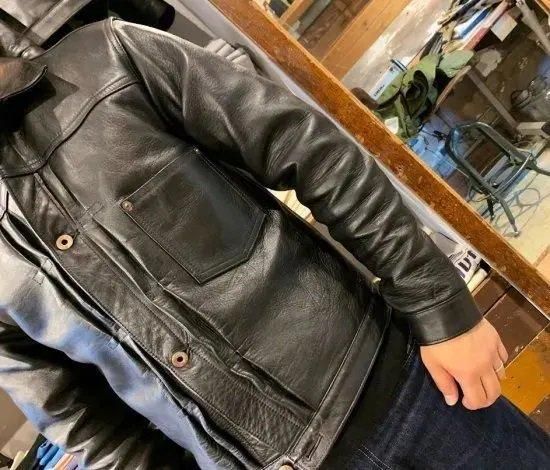 JELADO 44Leather Jacket(44レザージャケット) Horse hide Semi