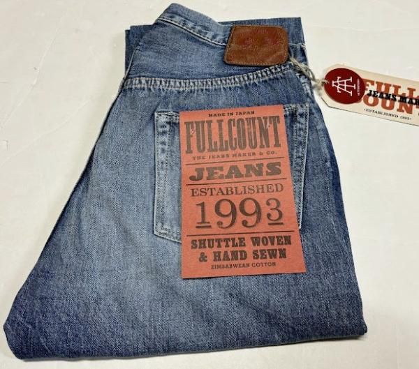 1101SS - Straight Denim (Super Smooth) - – FULLCOUNT