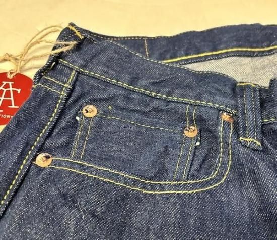 希少　フルカウント1105NA　501レプリカ　セルビッチ　天然藍染 DENIM ＞ 1105NA ＞ NATURAL INDIGO SIZE:31