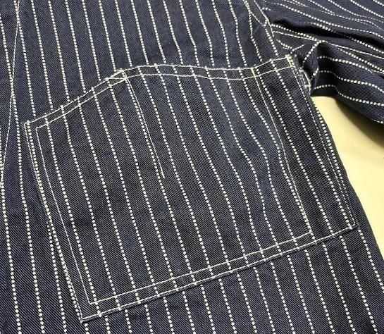 JELADO Steelbeam Coat 10.5oz インディゴウォバッシュ