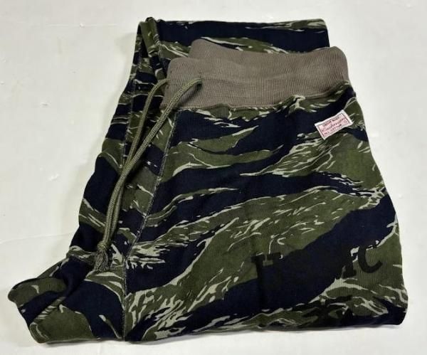クッシュマン TIGERCAMO SWEAT PANTS USMC タイガーカモ