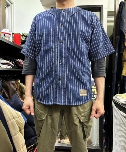 COLIMBO✦美品 ベースボールシャツ インディゴデニム Lサイズ COLIMBO/コリンボ Doolittle Baseball Shirt / 10oz Indigo Denim