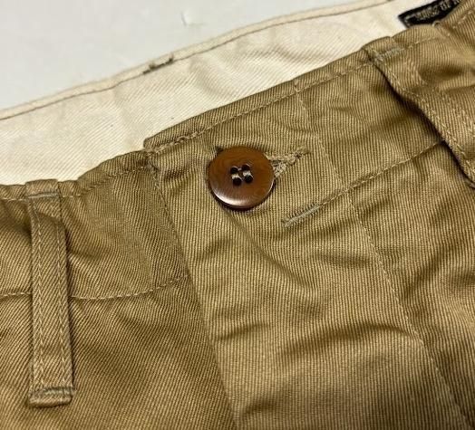 COLIMBO Overland Campaign Trousers 43タイプカーキ・チノ