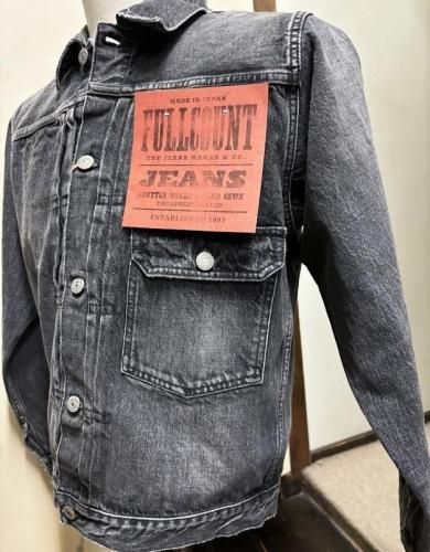 FULLCOUNT 2107BKHW Dartford Type 1 Denim Jacket 1stタイプ