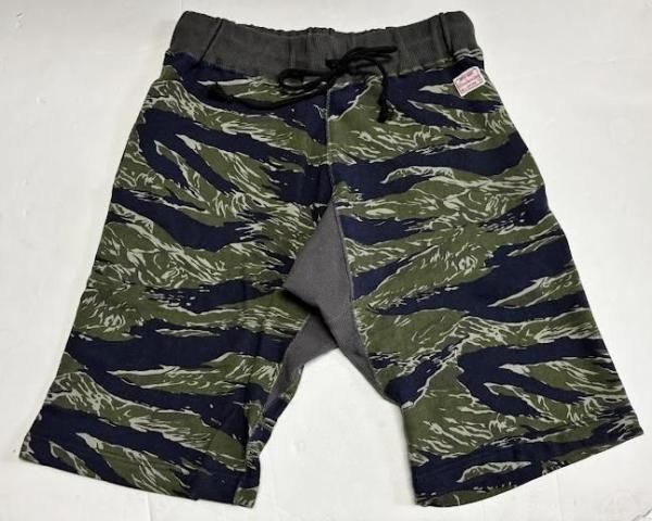 <img class='new_mark_img1' src='https://img.shop-pro.jp/img/new/icons43.gif' style='border:none;display:inline;margin:0px;padding:0px;width:auto;' />åޥ   MINIPILE SWEAT SHORTS TIGERCAMO  åȥ硼ȥѥ